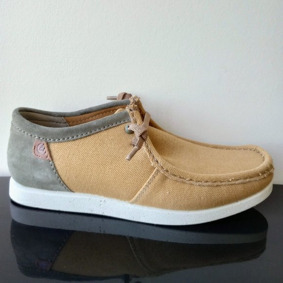 Clarks ShacreLite Low Oxford, Sand Camo, 8.5 Medium